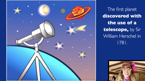 Preview of URANUS VIDEO & SONG: Animated Keynote/PPT Presentation, Science Solar System