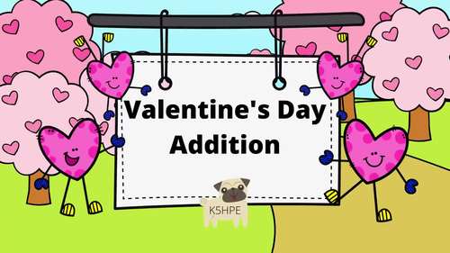 Preview of Adding Hearts on Ten-frames, Numbers up to 10, Video and SLIDES