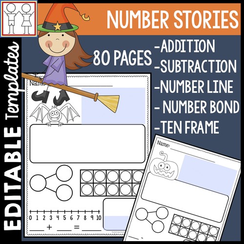 Preview of Number Bonds to 10 Worksheets