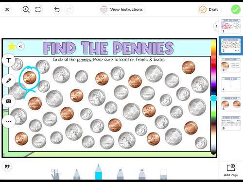 Coins - SEEAW Preloaded Activities | DIGITAL | Distance Learning