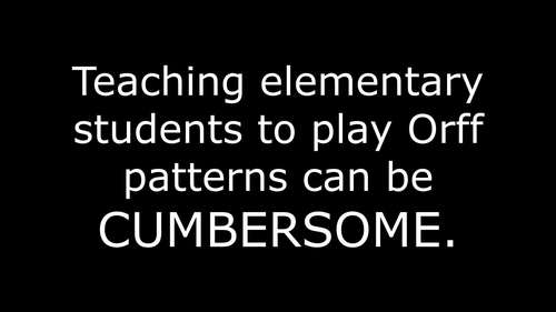 Interactive Xylophone Templates for Elementary Music Orff Instrument ...