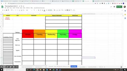 Digital Teacher Planner by Made 2 Count | TPT