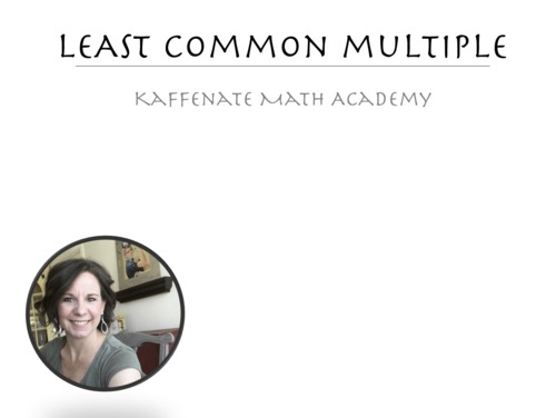 Preview of Least Common Multiple VIDEO