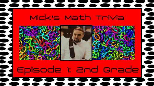 Preview of First week of school math trivia show 2nd