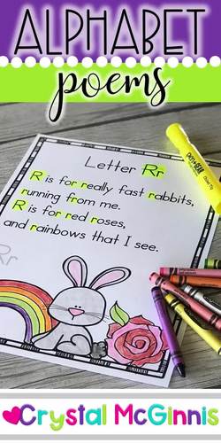 Alphabet Poems For Shared Reading (26 Poems) Distance Learning Poetry