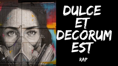 Preview of Dulce Et Decorum Est Rapped