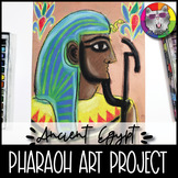 Pharaoh Art Lesson, Ancient Egypt Art Project Activity for