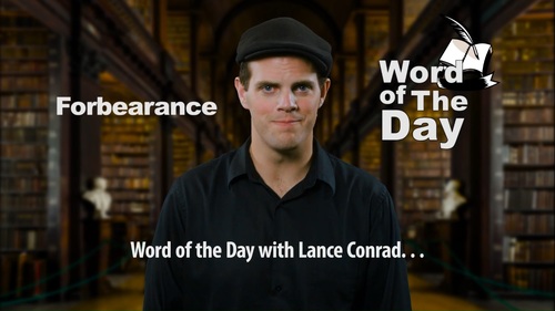 Preview of Word of the Day - Forbearance