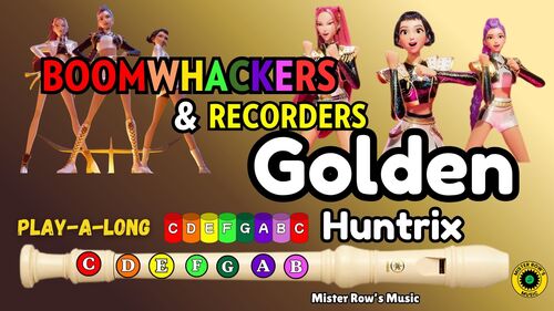 Preview of Golden for Boomwhackers & Recorders