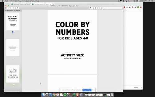 Color By Numbers for Kids Ages 4-8 - Variety Pack Printables - [88 pages]