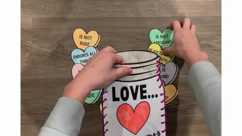 Christian Valentine's Day Craft BUNDLE, Sunday School Bible Activity ...
