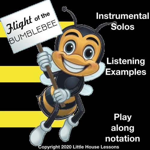 Flight of the Bumblebee Distance Learning Music by Little House