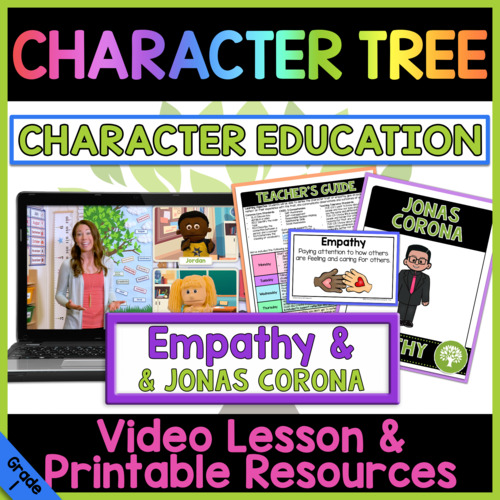 Preview of Empathy & Jonas Corona | Character Education Video Lesson