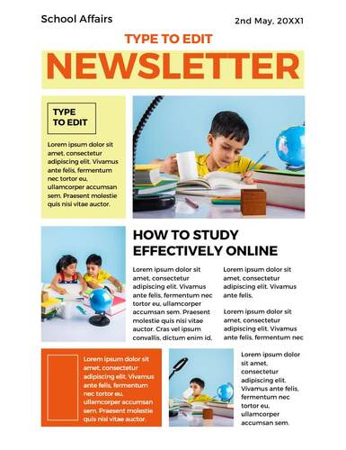 Language Education Newsletter (4) Flyers - Customize your Flyer - Ready ...