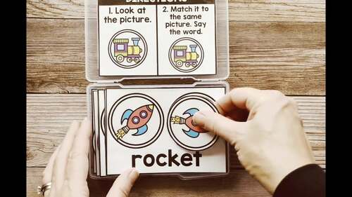 Transportation Theme Task Boxes-Literacy & Math Activities-Preschool ...