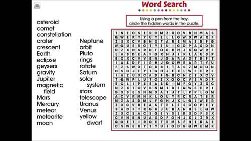 Solar system word search mac gr 5 8 by ccp interactive tpt