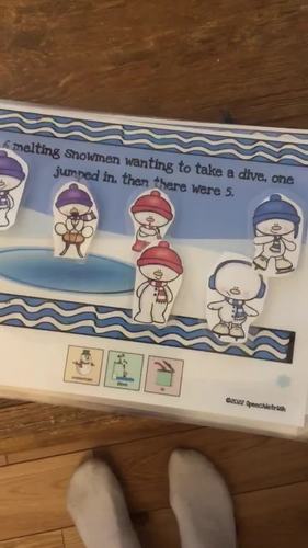 10 Melting Snowmen: A Printable Interactive Repetitive Story by ...
