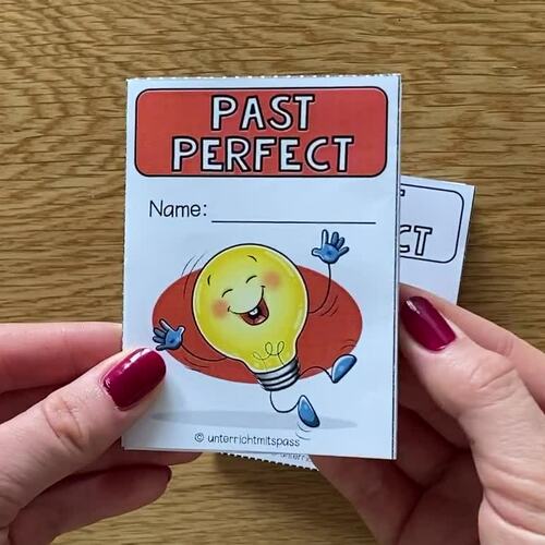 PAST PERFECT - Mini-Book by My Teaching Factory | TPT