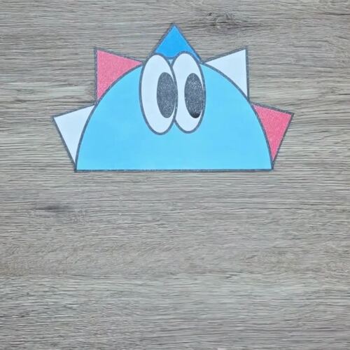 Patriotic Sun & Rainbow Craft Template by Mollers Makes It | TPT