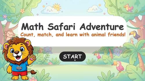 PreK–Kindergarten Math Review Game PowerPoint | Counting, Numbers 1–10, Shapes