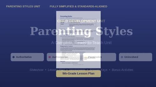 Parenting Styles Unit | Child Development- multiple ways to learn ...