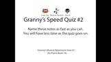 Granny's Musical Apartment Speed Quiz 2 (bass clef)