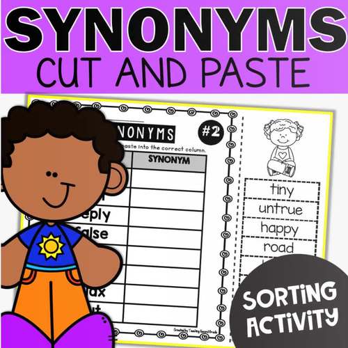 synonyms-cut-and-paste-sorting-activity-grammar-worksheets-for-1st