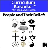 'PEOPLE & THEIR BELIEFS' (Grades 3-12) ~ Curriculum Song Video