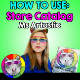 How to Use Ms Artastic's Store Catalog of Art Resources fo