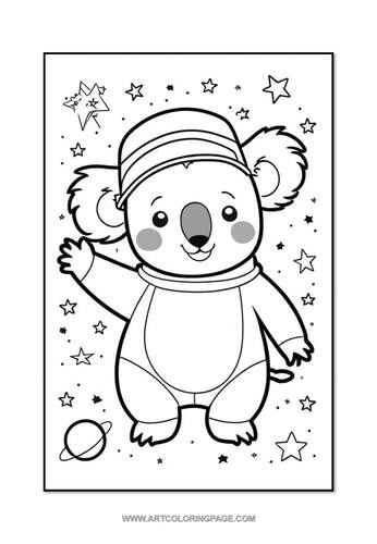 Cute Animals Coloring Pages for Kids – 100 Pages: Vol. 3 by Coloringfy