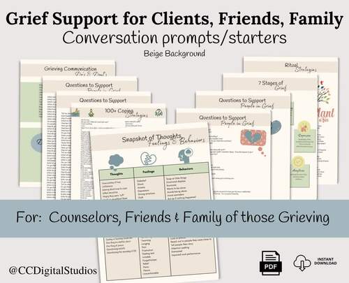 Grief Support for Those That Are Supporting the Grieving by CC Digital ...