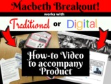 Macbeth Breakout Instructional Video