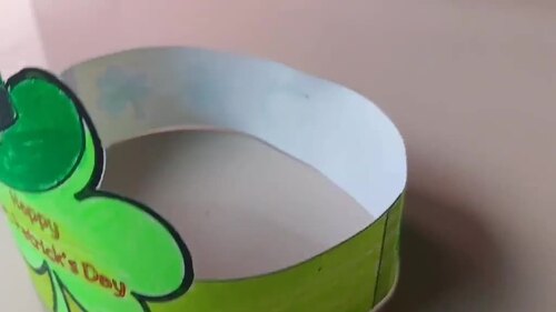 St. Patrick's Day Craft : Leprechaun Hat and Headband Crown Activities