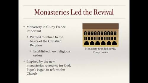 11.2 Church Reform and The Crusades History Presentations | TPT