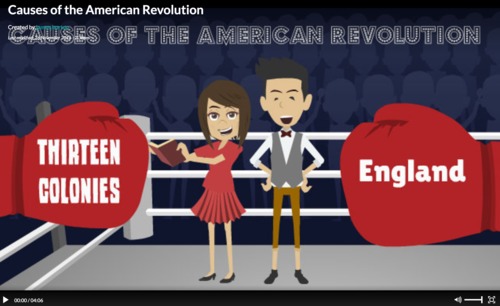Preview of Causes of the American Revolution video