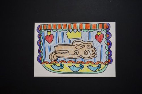 Preview of Let's Draw a Hispanic/Latino Heritage Paper Banner!