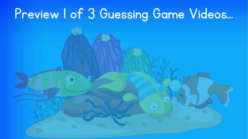 Sea Creatures Vocabulary Lesson