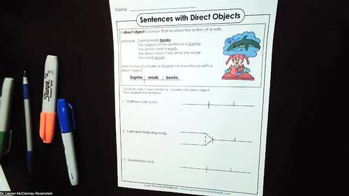 Preview of Direct Objects in a Multisensory Approach