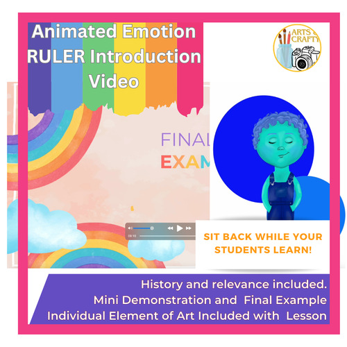 Animated Emotions RULER Illustration Art Introduction Video by Arts and ...