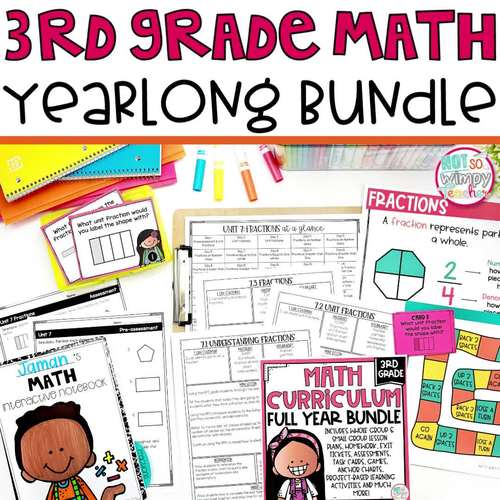 Place Value Math Unit with Activities for THIRD GRADE by Not So Wimpy ...