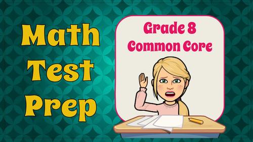 Preview of Grade 8 Cumulative Review/Do Now/Warm Up Test Practice