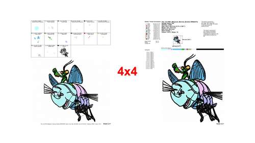 Disney A Bugs Life Dim Beetle Pt Flea Slim Stick Insect Tuck Roll Pill ...