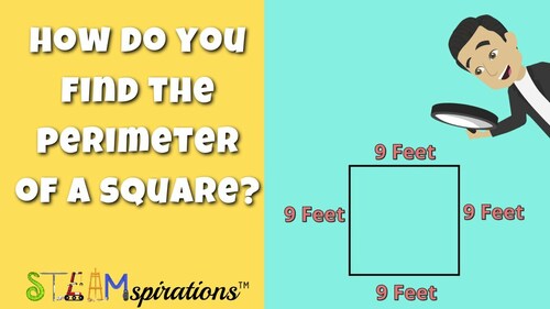 How do You Find the Perimeter of a Square? by STEAMspirations | TPT