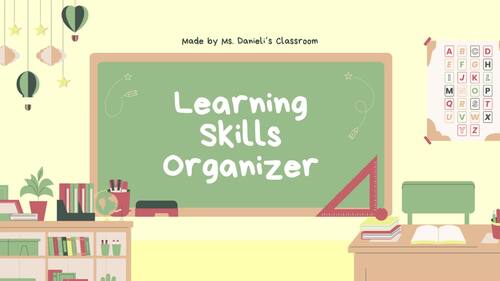 Report Card Learning Skills Organizer by Ms Danieli's Classroom | TPT