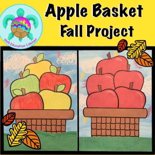 Preview of Easy Apple Basket Project for Fall