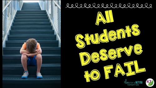Preview of All Students Deserve to Fail: STEM Challenges and Growth Mindset