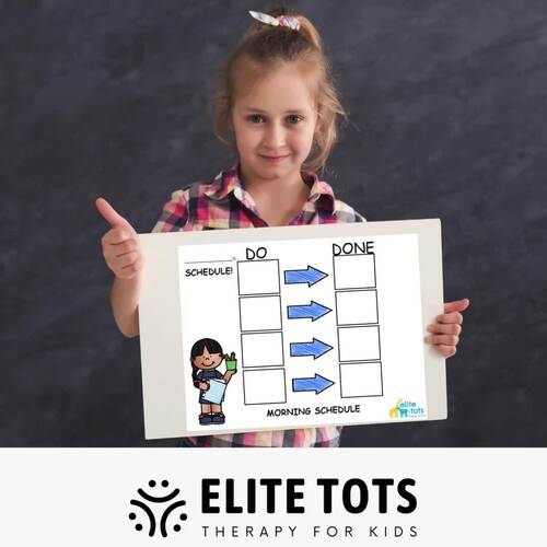 Daily Visual Schedules (Editable) - First/Then Boards - Daily Routines