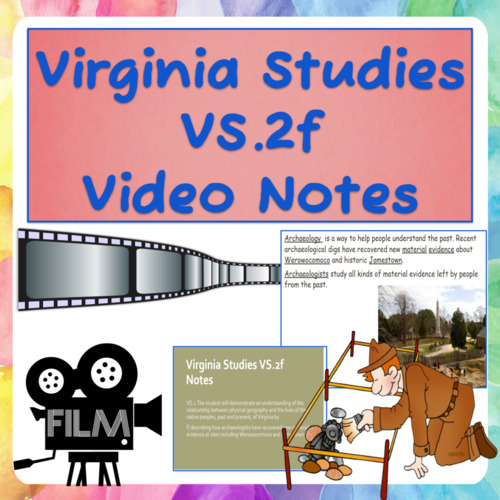 Preview of Virginia Studies VS.2f Notes Recording