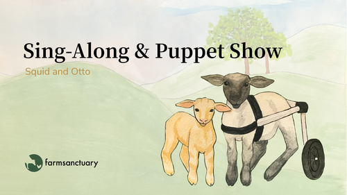 Preview of Squid and Otto: A Farm Sanctuary Puppet Show & Sing-Along (video)