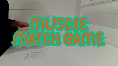 Muscle Match Card Game: Anatomy Science Biology Health No Prep Review Fun